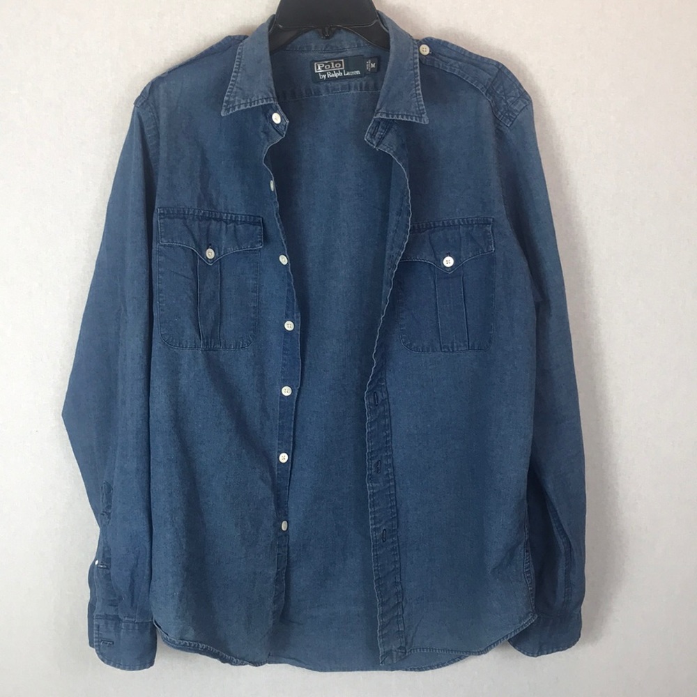 Blue Jean polo shirt by Ralph Lauren